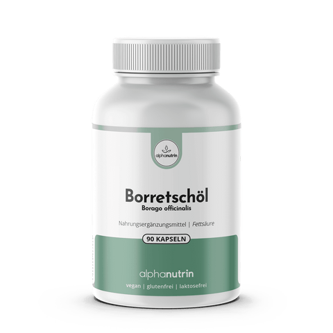 Borretschöl - 90 vegane Kapseln ohne Füllstoffe