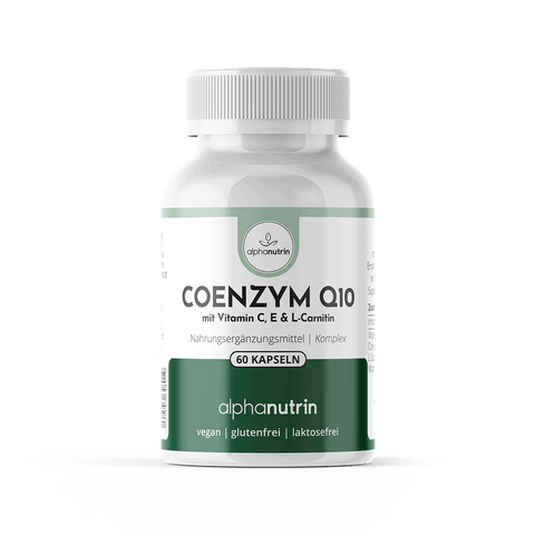 Coenzym Q10 Komplex - 60 vegane Kapseln ohne Zusatzstoffe