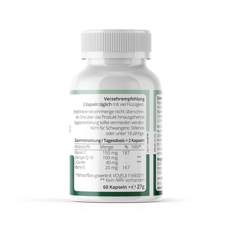 Coenzym Q10 Komplex - 60 vegane Kapseln