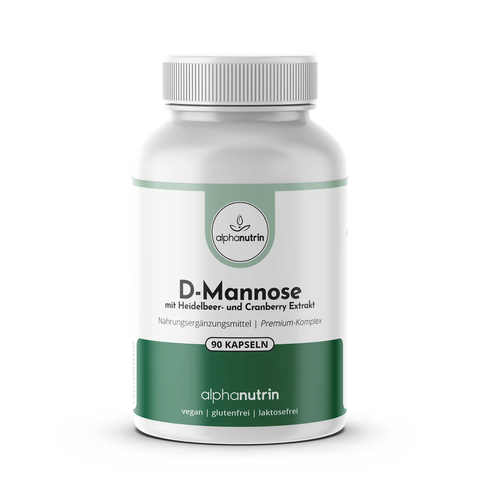D-Mannose 500 Komplex - 90 vegane Kapseln