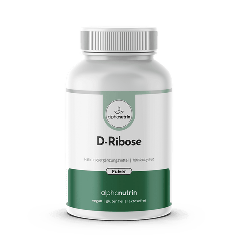 D-Ribose - 250 Gramm veganes Pulver ohne Füllstoffe