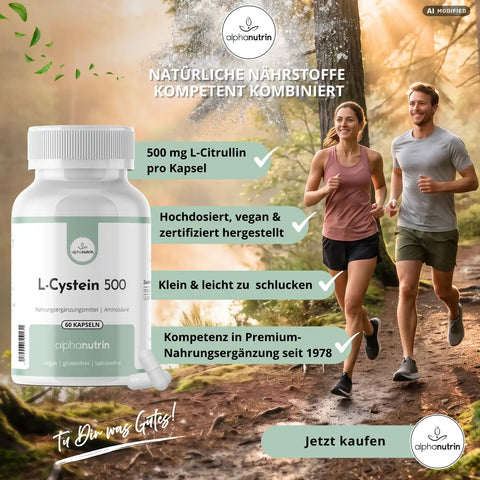 L-Cystein 500 - 60 vegane Kapseln