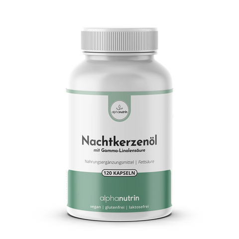 Nachtkerzenöl - 120 vegane Kapseln ohne Füllstoffe