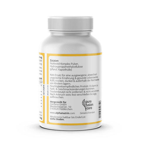 Nukleotide 700 - 90 vegane Kapseln ohne Füllstoffe