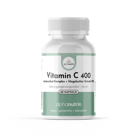 Vitamin C 400 - 60 Kapseln ohne Zusatzstoffe